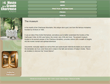 Tablet Screenshot of musee-grande-chartreuse.fr